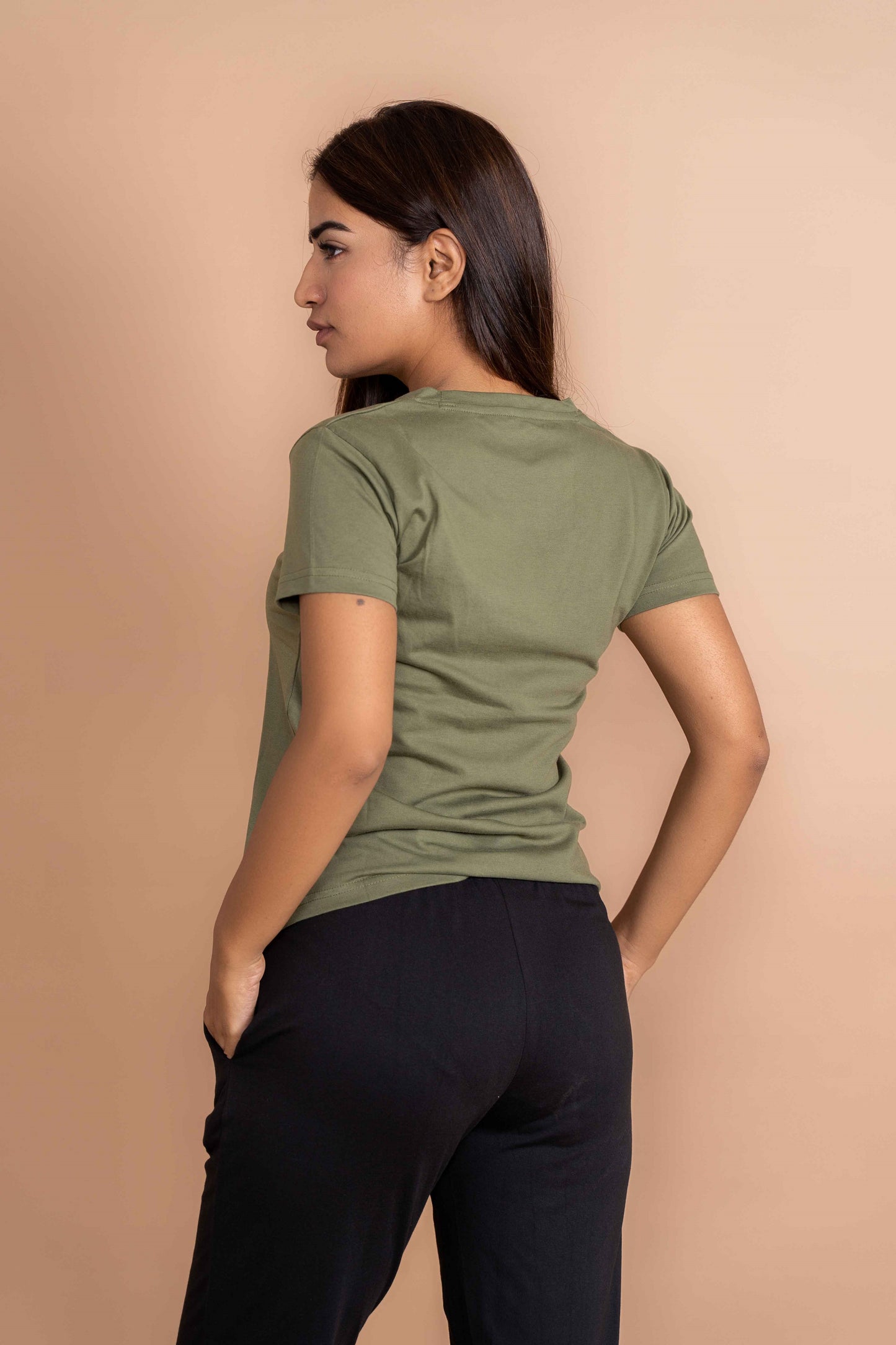 CY Basic Tshirt Olive Green