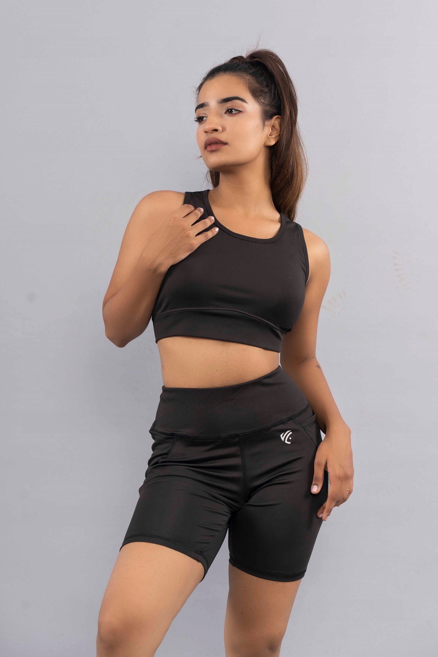 CY Activewear Shorts Black