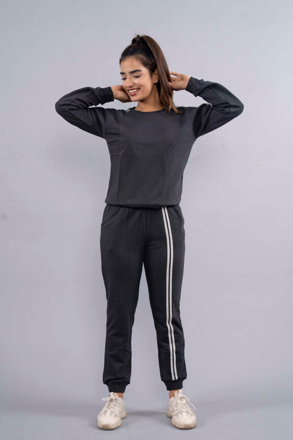 CY Sweatshirt Co-Ord Set Grey