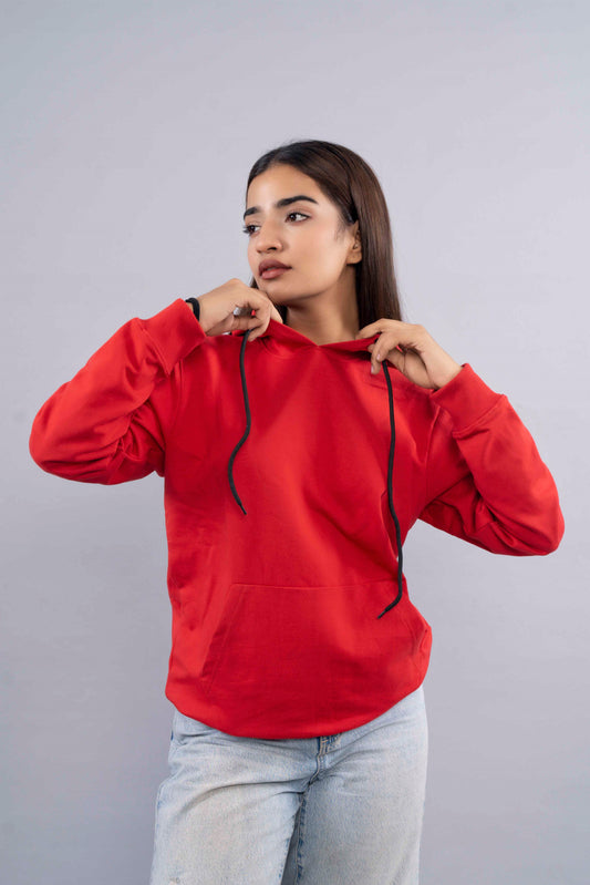 CY Basic Hoodie Red