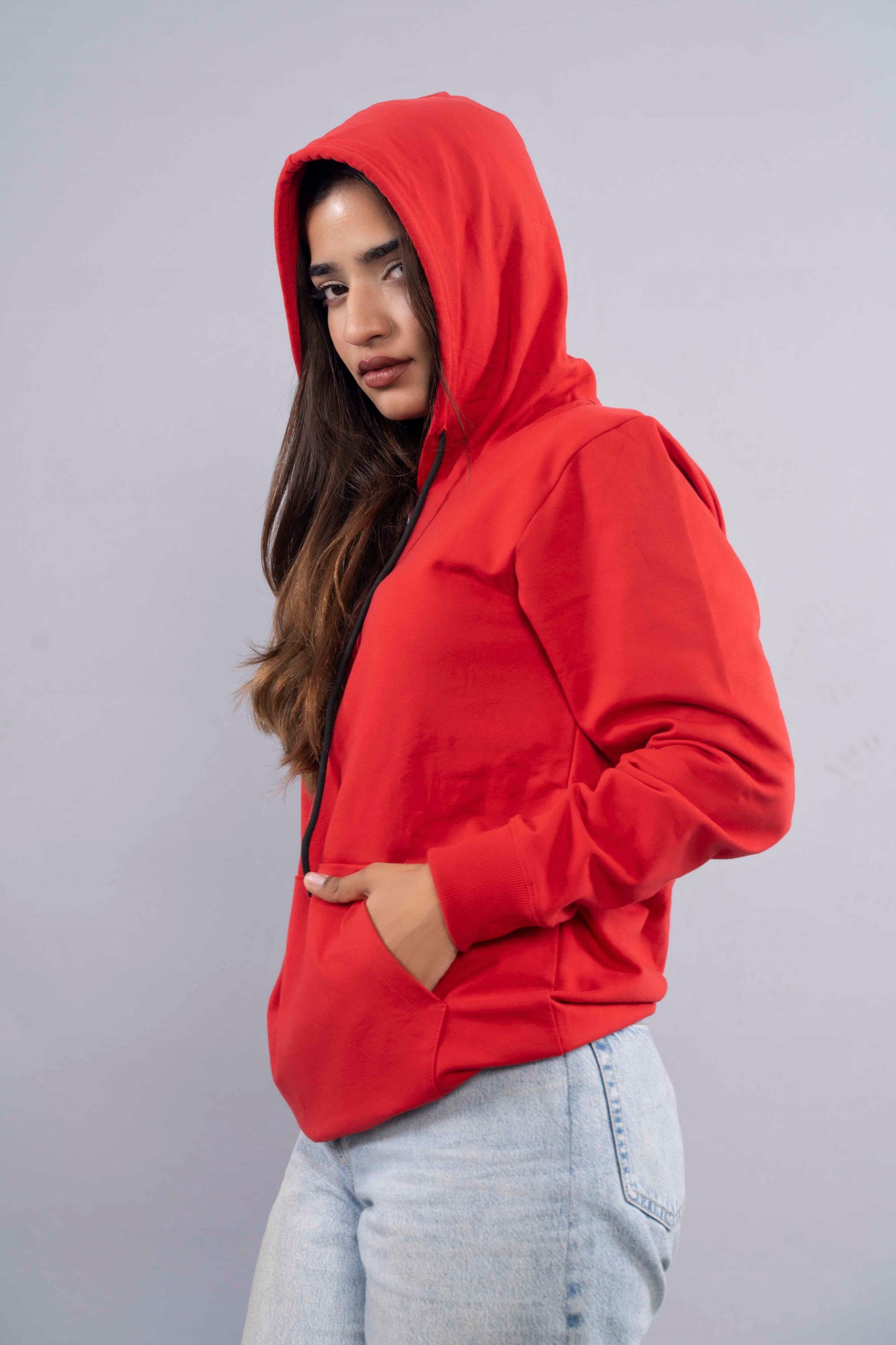 CY Basic Hoodie Red