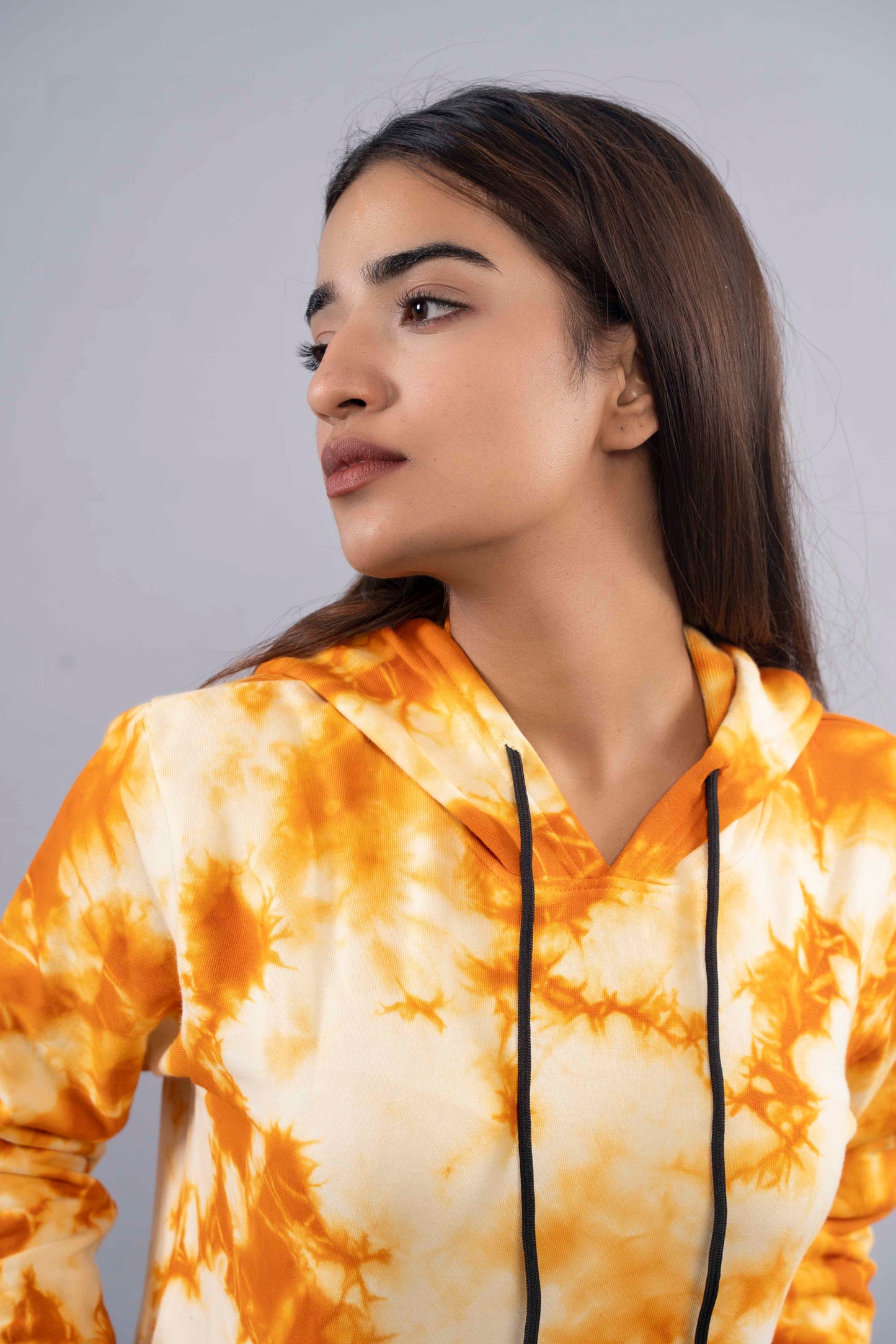 CY Tie & Dye Hoodie Orange