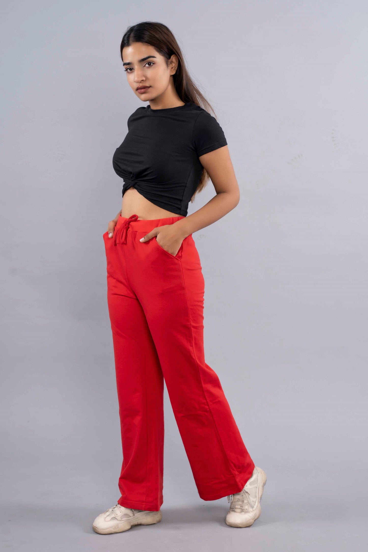 CY Flare Pants Red