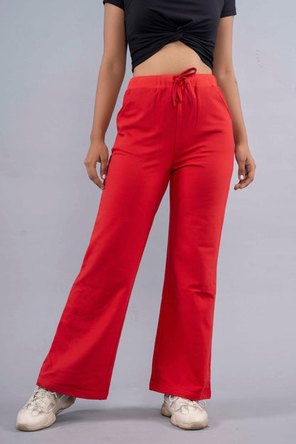 CY Flare Pants Red