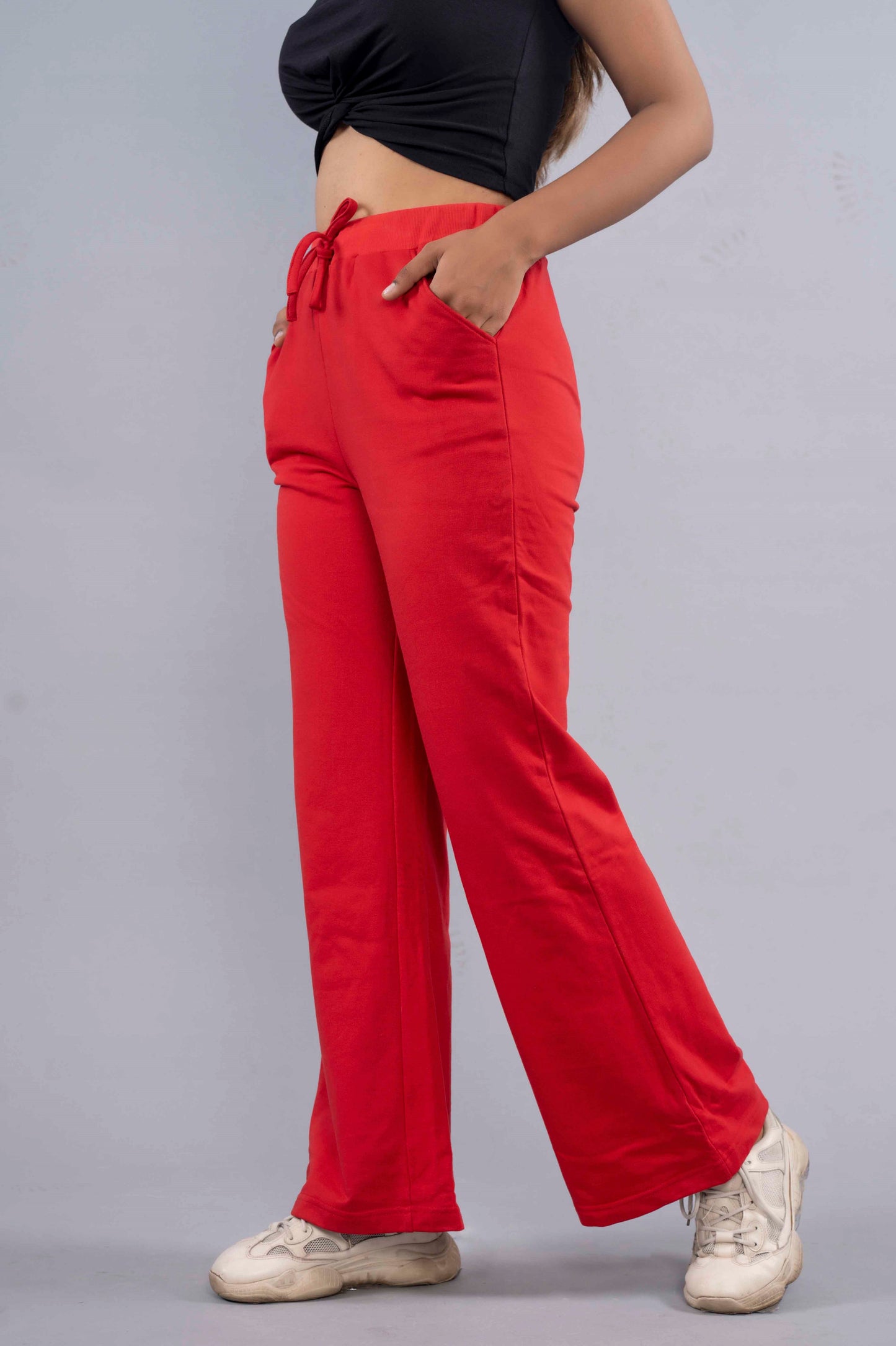 CY Flare Pants Red