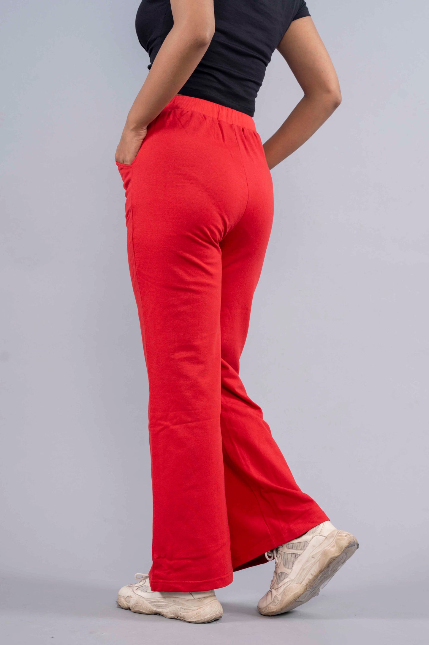 CY Flare Pants Red