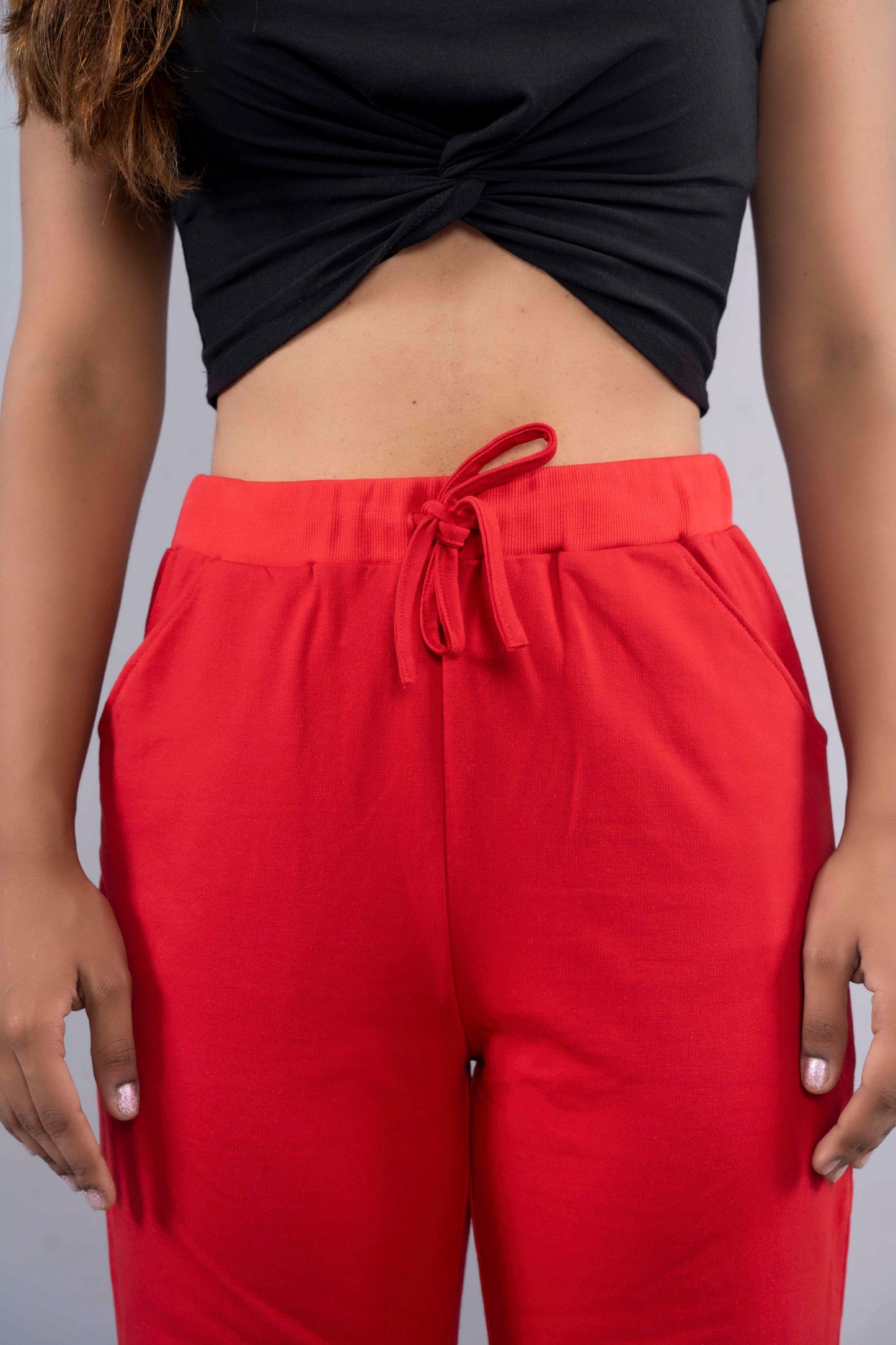 CY Flare Pants Red